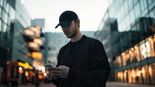 Telefoonscherm is belangrijk